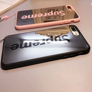 2x mirror face iPhone 7 Plus case